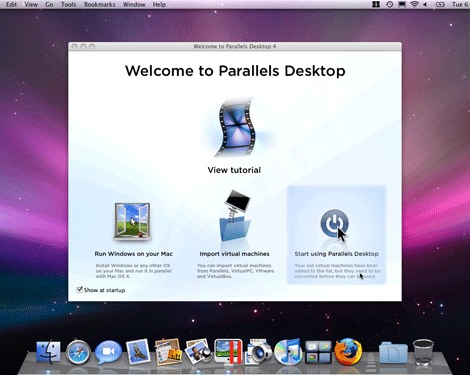 Parallels Installation