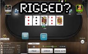 are online poker sites rigged