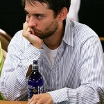 Tobey Maguire Playing Poker